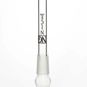 6.75" Glass Six Slits Diffuser Downstem 18mm Female
