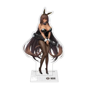 Algernon Product Nikke Acrylic Stand Noir Approx 118x41-92mm Clear Display Stand