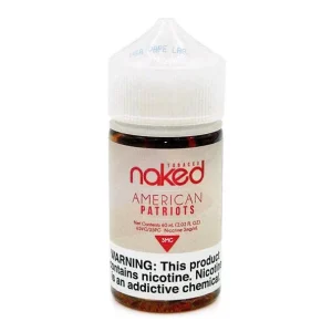 American Patriots - 6mg - Naked 100 Tobacco - 60mL