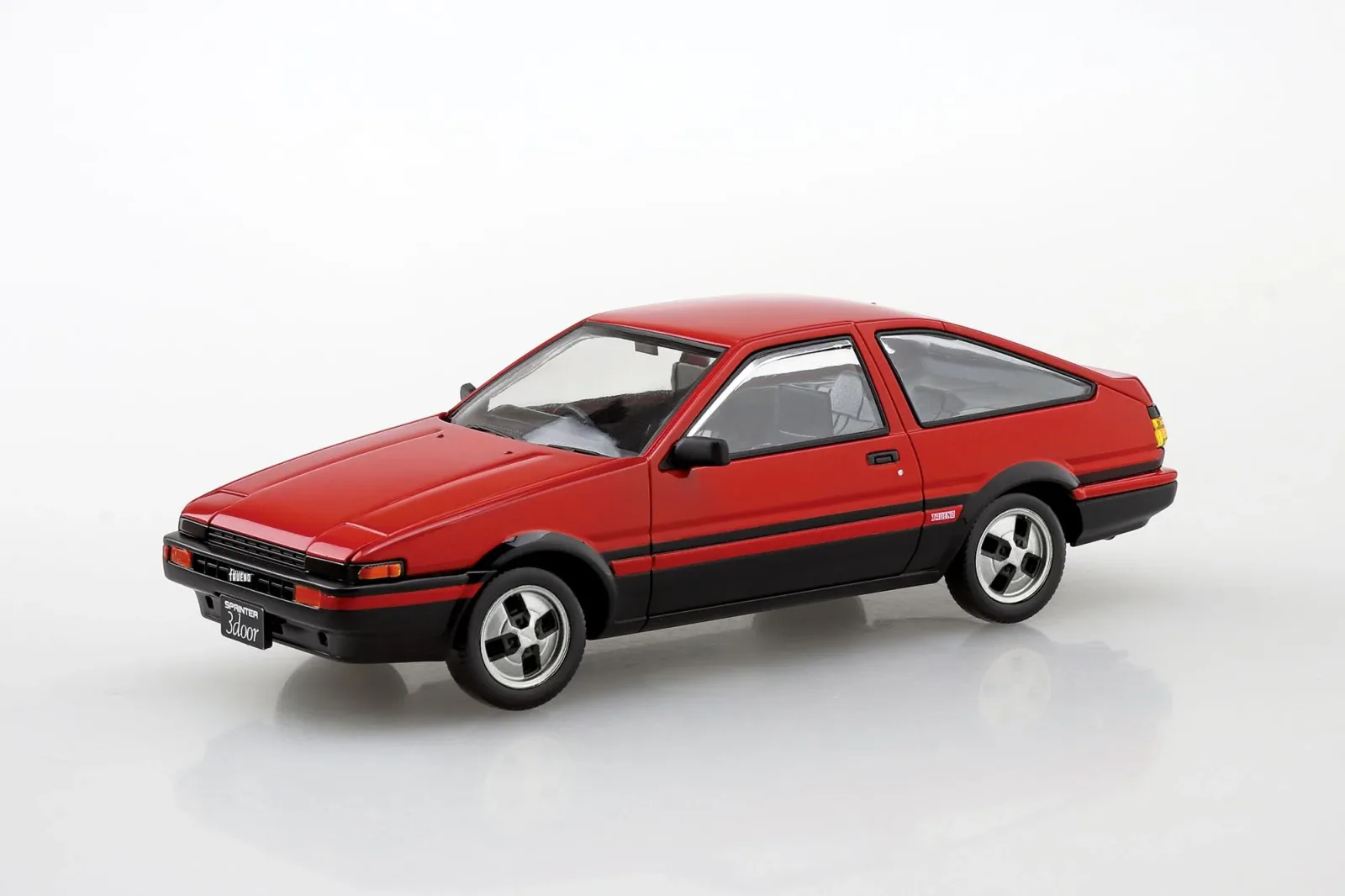 Aoshima Toyota Sprinter Trueno Model - Pre-Colored Snap Kit 1/32 - Image 2