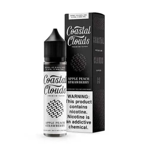 Apple Peach Strawberry by Coastal Clouds 60ML E-Liquid