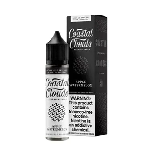 Apple Watermelon by Coastal Clouds 60ML E-Liquid TFN