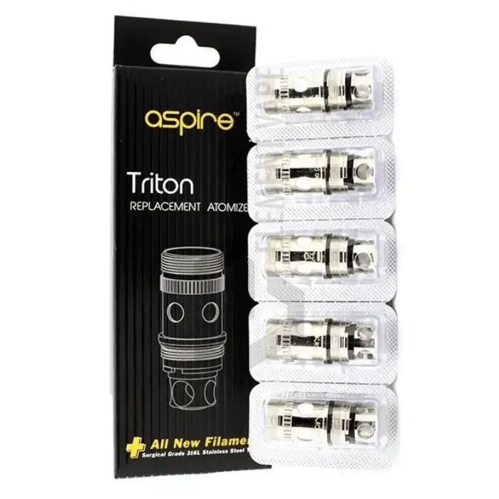 Aspire 0.3Ω (45-55W) Triton Replacement Coils – 5ct