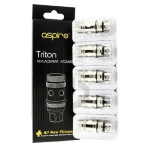 Aspire 0.4Ω (25-30W) Triton Replacement Coils – 5ct