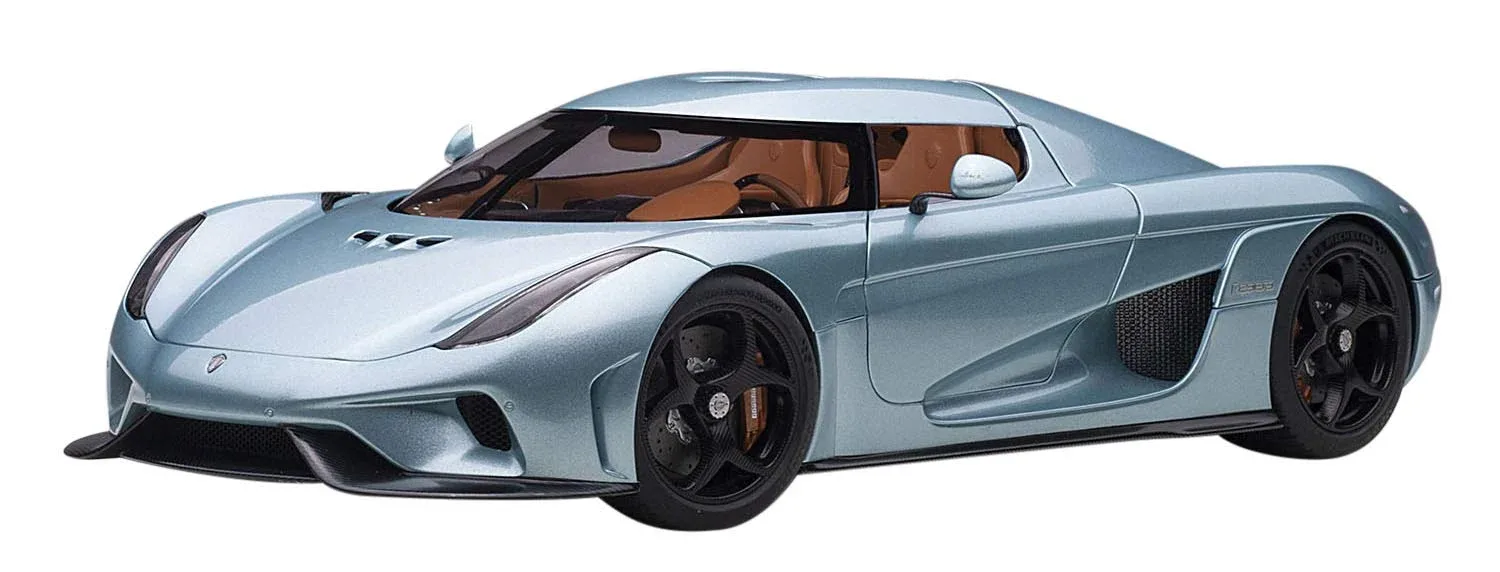Autoart 1/18 Koenigsegg Regera Metallic Blue Diecast Model 79028