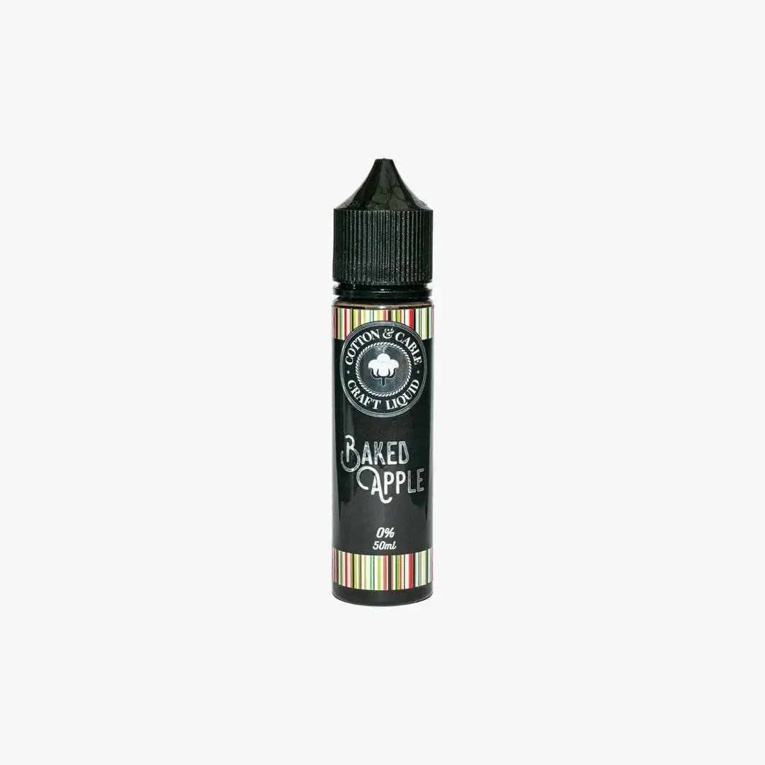BAKED APPLE E-LIQUID BY COTTON & CABLE