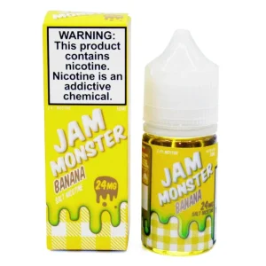 Banana - 48mg - Jam Monster Salts - 30mL