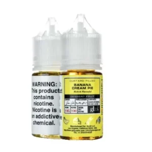 Banana Cream Pie by Glas Basix Nic Salts 30ML