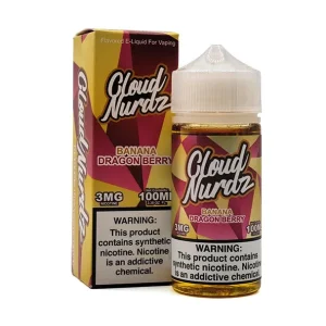 Banana Dragonberry - 3mg - Cloud Nurdz - 100mL