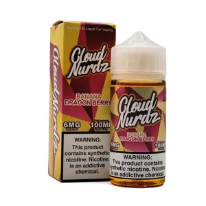 Banana Dragonberry - 6mg - Cloud Nurdz - 100mL