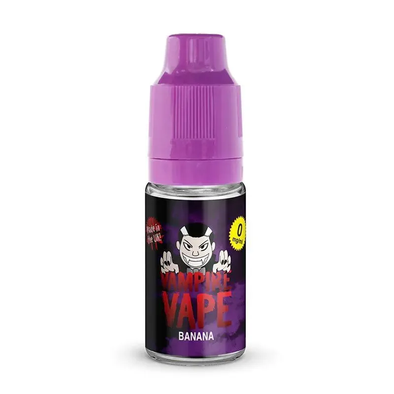 Banana Freebase Vape Juice 10ml | Vampire Vape - Image 2