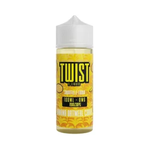 Banana Oatmeal 100ml Shortfill by Twist E-Liquid
