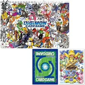 Bandai Digimon Card Game Tamer's Set 3 Mat & Sleeves
