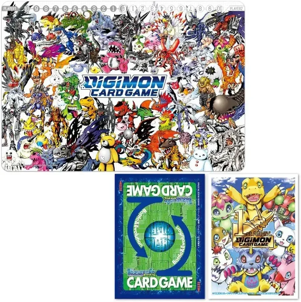 Bandai Digimon Card Game Tamer's Set 3 Mat & Sleeves