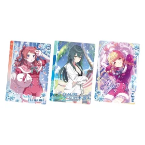 Bandai Gakuen Idolmaster Wafers 2 Pack - 20 Piece Candy Wafer Set