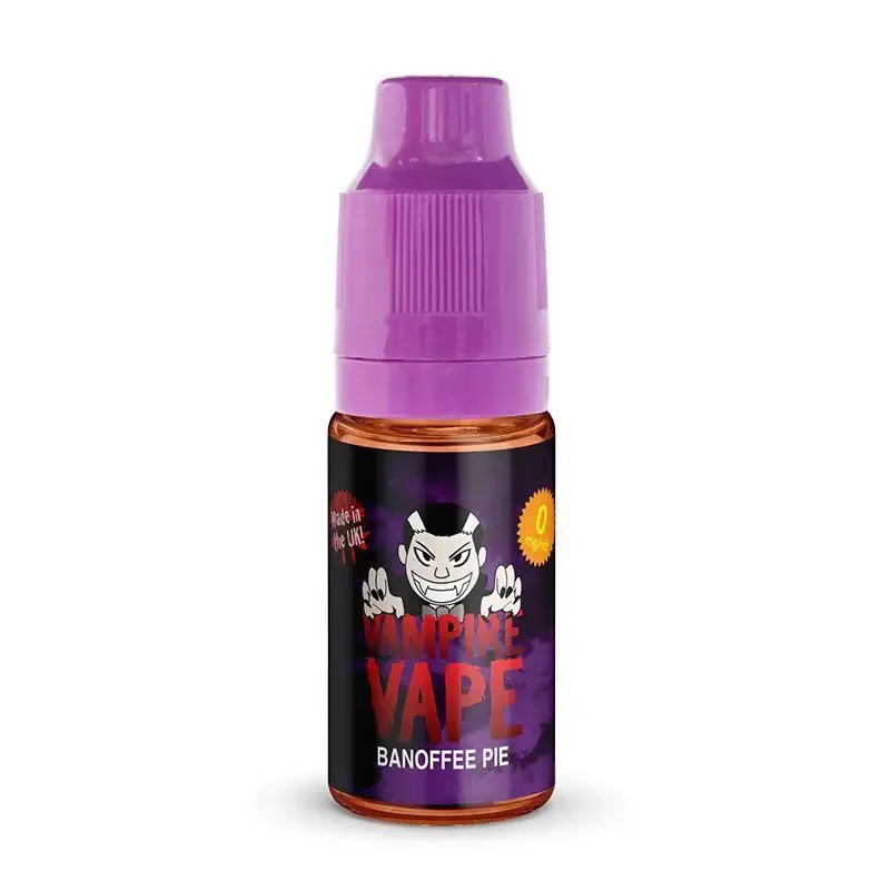 Banoffee Pie Freebase Vape Juice 10ml | Vampire Vape - Image 2
