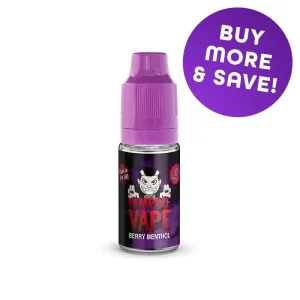 Berry Menthol Freebase Vape Juice 10ml | Vampire Vape