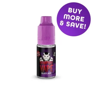 Black Jack Freebase Vape Juice 10ml | Vampire Vape