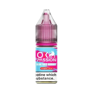 Blue Razz Gummy OX Passion 10ml Nic Salt by Oxva