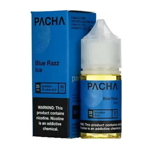 Blue Razz Ice by Pacha Mama Salts 30ML