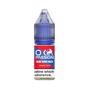 Blue Sour Razz OX Passion 10ml Nic Salt by Oxva