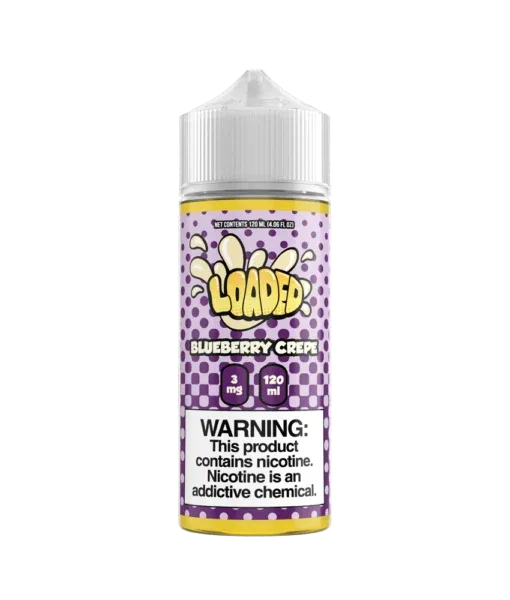 Blueberry Crepe Loaded E-Liquid 120ml Vape Juice