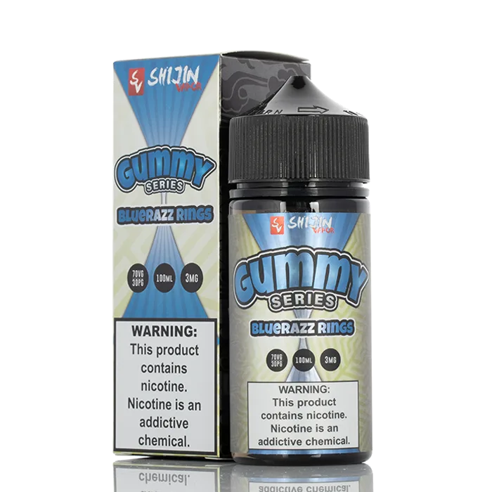 Bluerazz Rings – Gummy Series – Shijin Vapor – 100mL