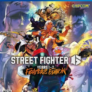 Capcom Street Fighter 6 Years 1-2 Fighters Edition PS4 Game Disc