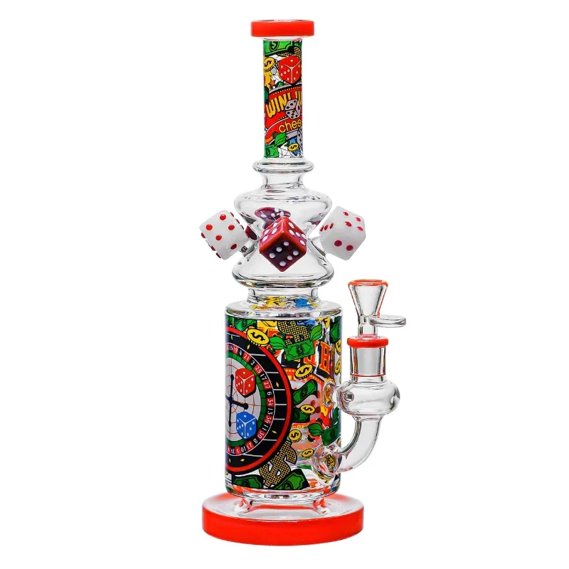 Cheech - 13" Feeling Lucky Glass Bong