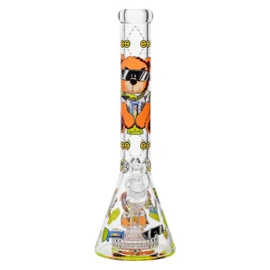 Cheech - 16" 7mm Baked Bear Beaker Bong