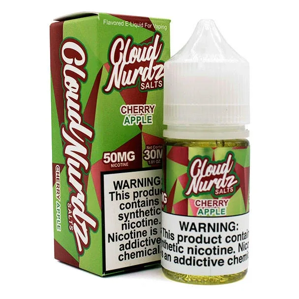 Cherry Apple - 25mg - Cloud Nurdz Salts - 30mL