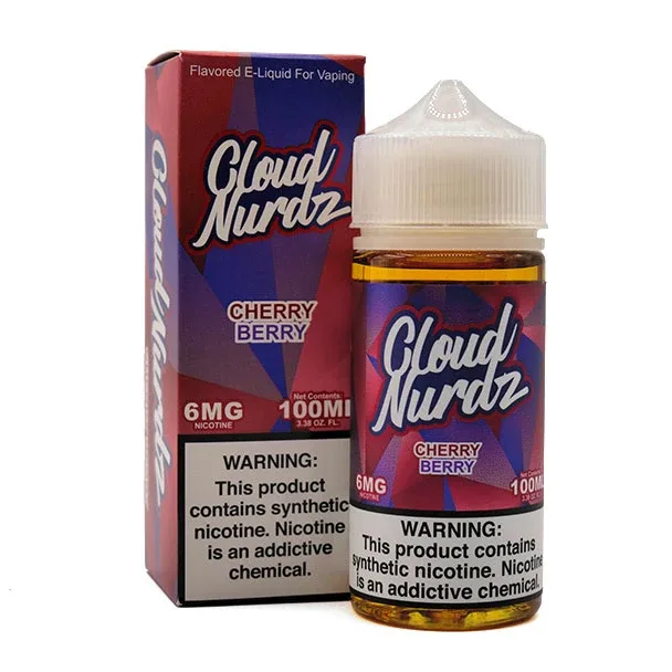 Cherry Berry - 6mg - Cloud Nurdz - 100mL