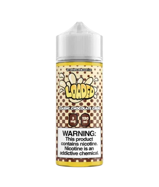 Classic Chocolate Crepe Loaded E-Liquid 120ml Vape Juice