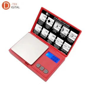 D-TEK DIGITAL SCALE – Red