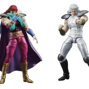 Digaction Fist Of The North Star Yuda Rei White Hair Action Figure Set