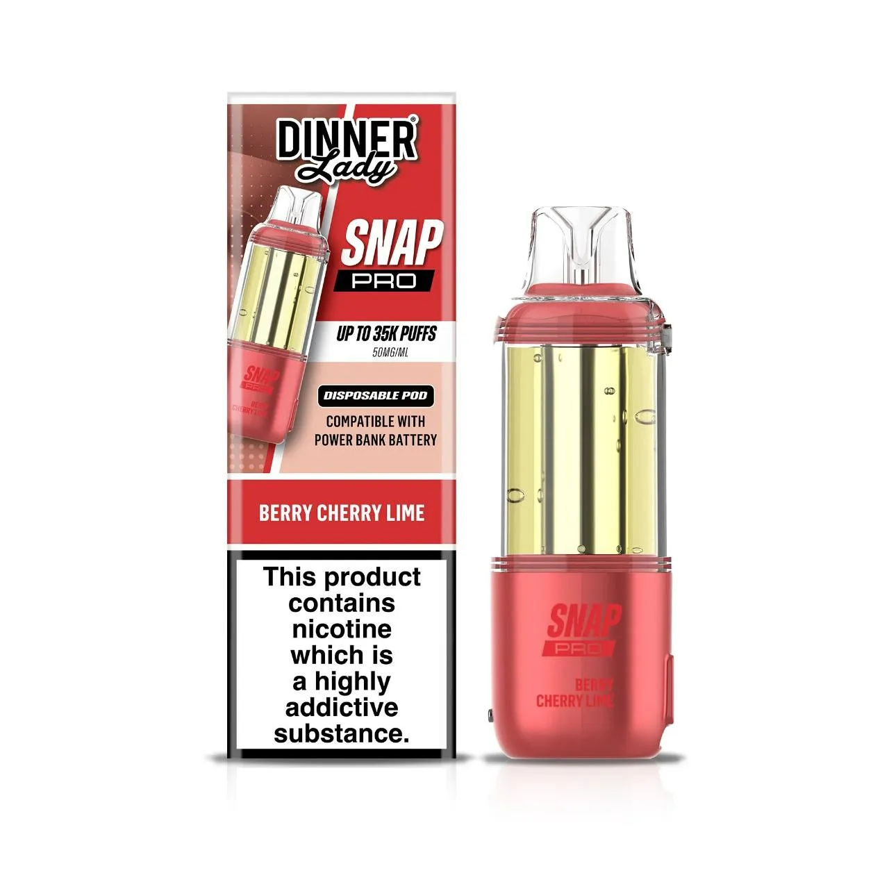 Dinner Lady Snap Pro Kit 35K Puff Disposable