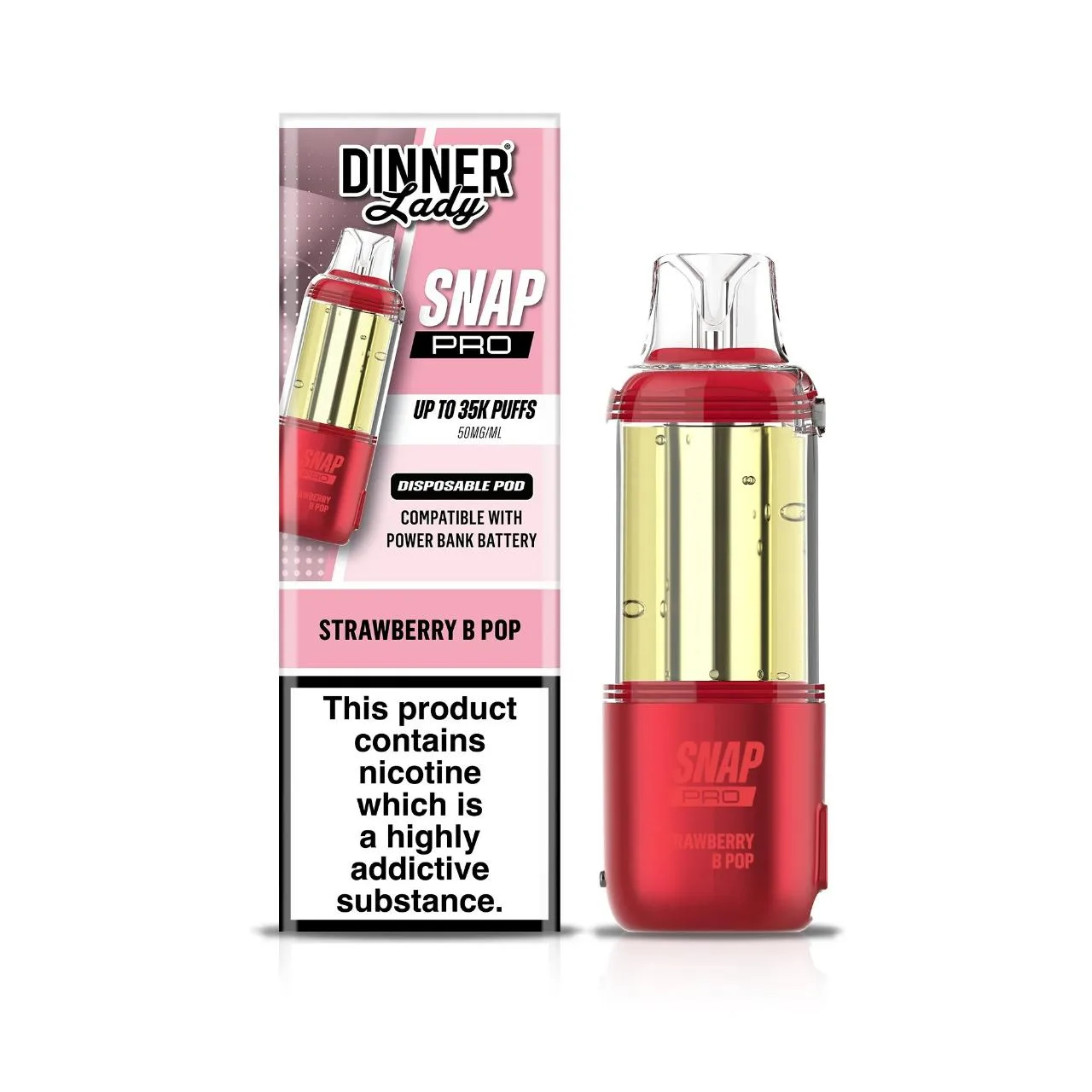 Dinner Lady Snap Pro Kit 35K Puff Disposable - Image 2