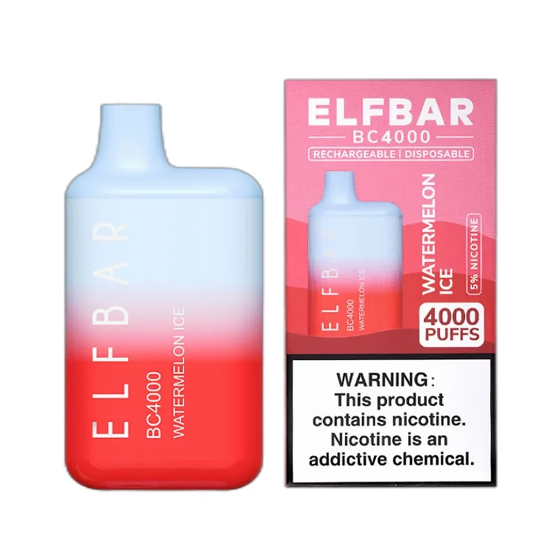 ELF BAR BC4000 Disposable Watermelon Ice 4000 Puffs 650mAh