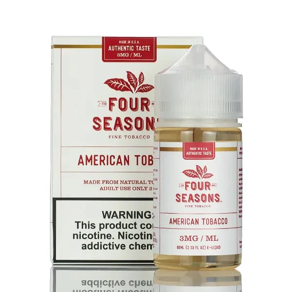 Four Seasons E-liquids – American Tobacco – 60ml