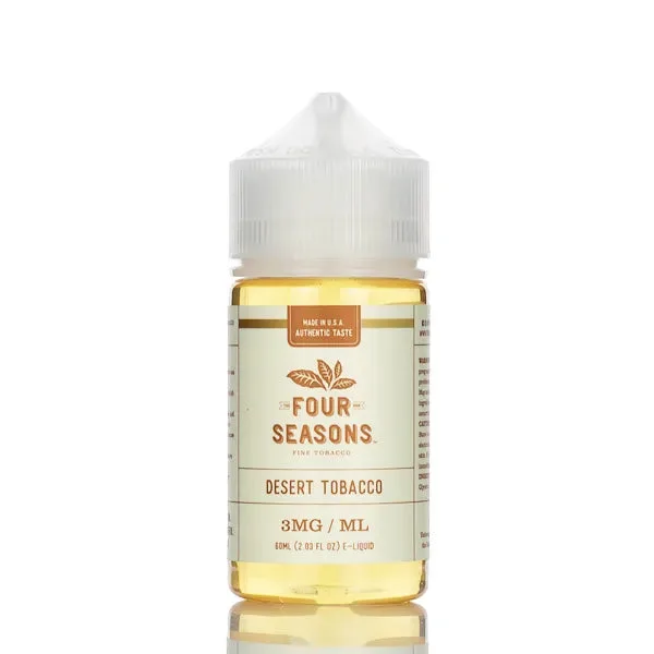 Four Seasons E-liquids – Desert Tobacco – 60ml - Image 2
