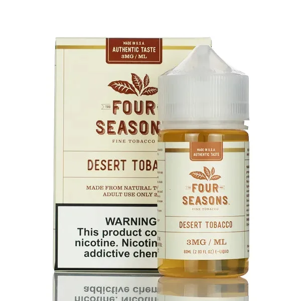Four Seasons E-liquids – Desert Tobacco – 60ml