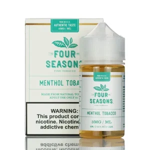 Four Seasons E-liquids – Menthol Tobacco- 60ml