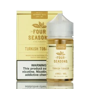 Four Seasons E-liquids – Turkish Tobacco- 60ml