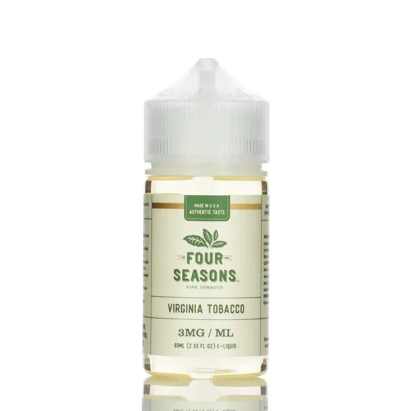 Four Seasons E-liquids – Virginia Tobacco- 60ml - Image 2