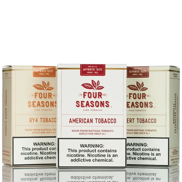 Four Seasons – No Nicotine Vape Juice – 60ml