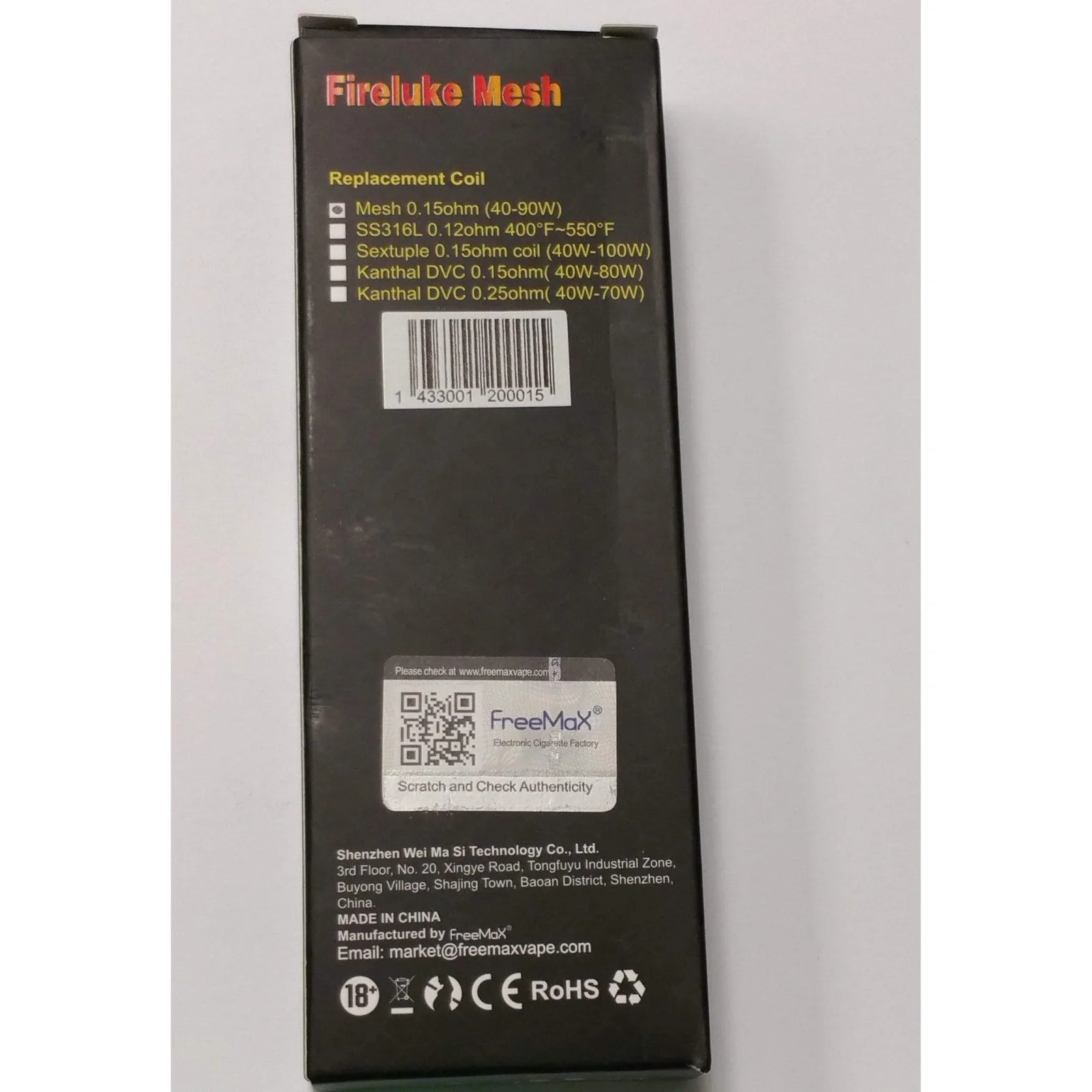 Freemax Fireluke Mesh Replacement Coils - Image 2