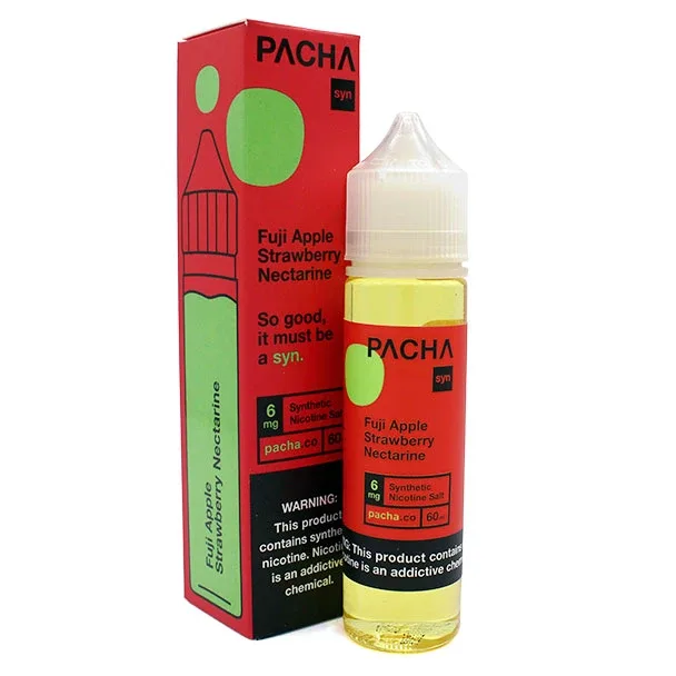 Fuji Apple Strawberry & Nectarine - 6mg - Pachamama - 60mL