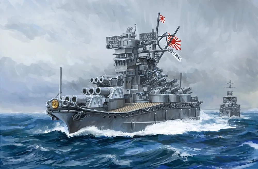 Fujimi Model Chibimaru Fleet Yamato with Etching and Wooden Deck Tk-1 Ex-2 - Image 2