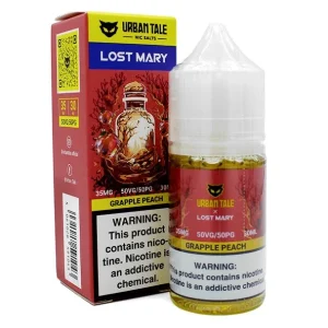 Grapple Peach - 35mg - Urban Tale X Lost Mary - 30mL