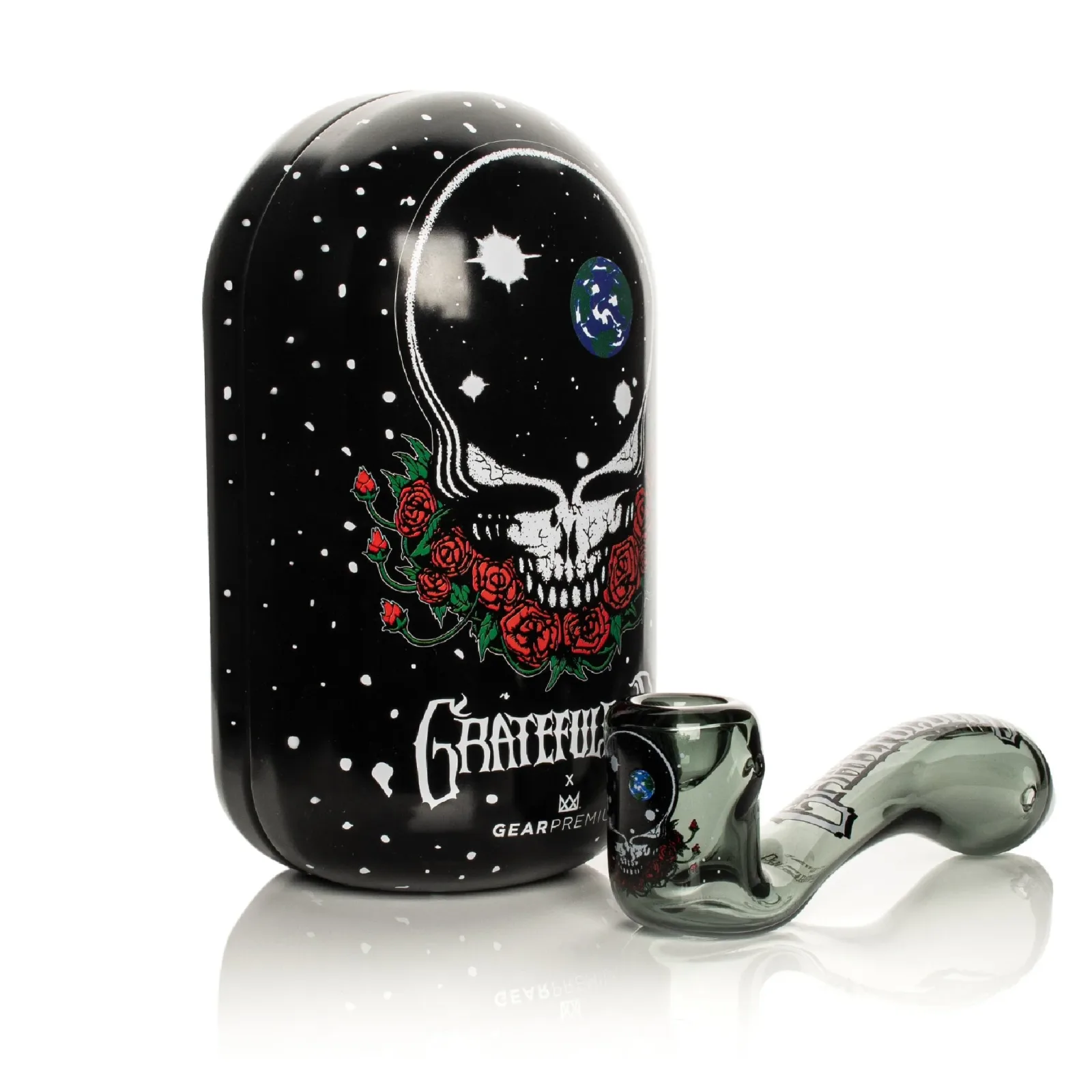 Grateful Dead Sherlock Hand Pipe - 6in - Image 2